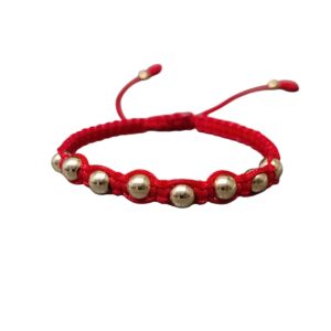 Pulsera de oro laminado